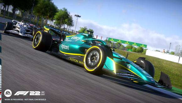 F1 22 es el nuevo juego simulador sobre las carreras de Formula 1. | Foto: EA