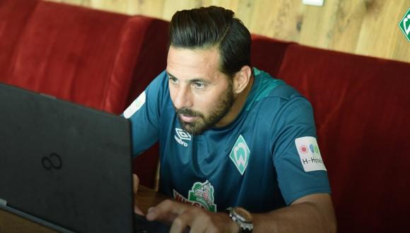Claudio Pizarro 'festeja' los 40 años de edad con un mensaje en Instagram (Foto: Werder Bremen)