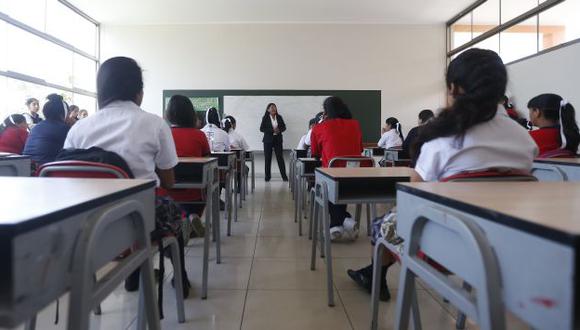 Cierre del año escolar en colegios de Lima se adelantó por Fenómeno El Niño. (USI)
