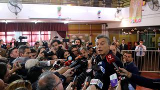 Argentina: Coalición de Mauricio Macri gana en elecciones legislativas, según sondeos a boca de urna
