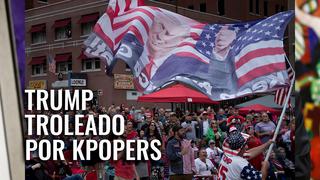 Trump troleado por Kpopers 