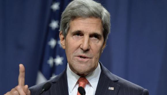 Kerry no baja el tono con Siria. (AP)
