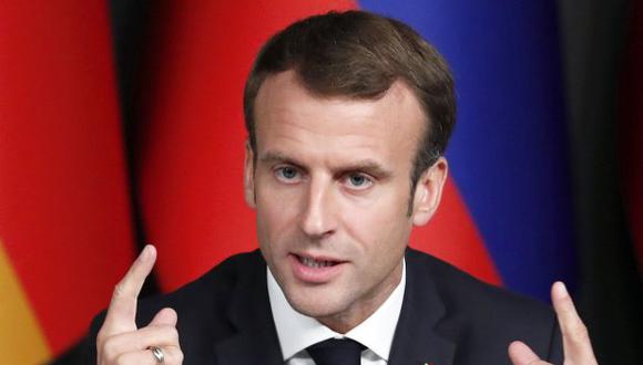Macron recordó que tras el final de la Gran Guerra "Europa estaba dividida por los miedos, el repliegue nacionalista, las consecuencias de la crisis económicas". (Foto: EFE)
