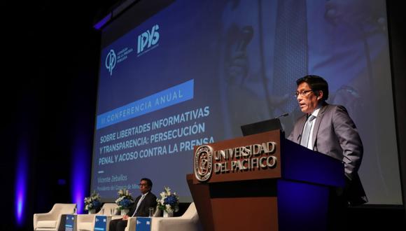 Vicente Zeballos consideró importante conocer las fortalezas y debilidades de los candidatos al 2020. (Foto: PCM)
