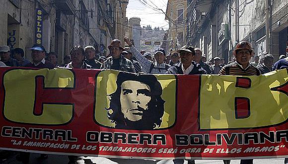 Varios gremios se manifestaron en Bolivia en las últimas semanas. (Reuters)