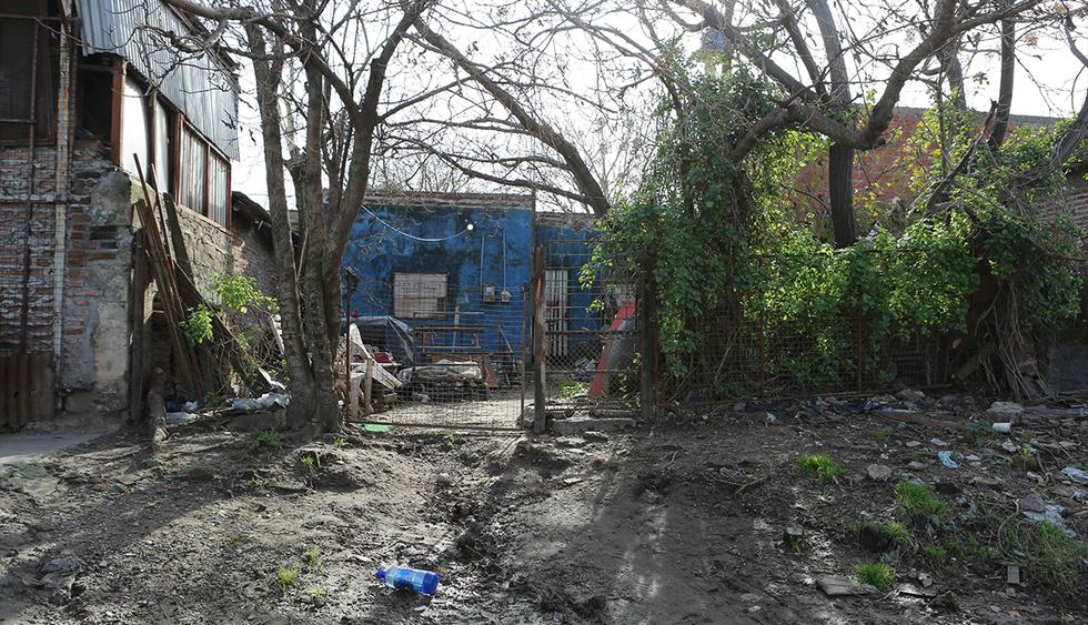 La vivienda en la que se crió el exfutbolista argentino Diego Armando Maradona en Villa Fiorito, Buenos Aires (Argentina). (EFE)