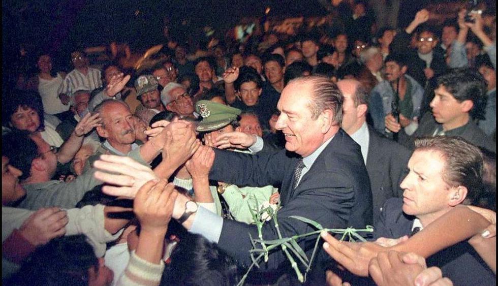Jacques Chirac, un "héroe de altura" por su defensa al fútbol en Bolivia. (Foto: AFP)