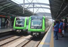 Metro de Lima transportará a más de 500 mil pasajeros con la incorporación de 39 unidades
