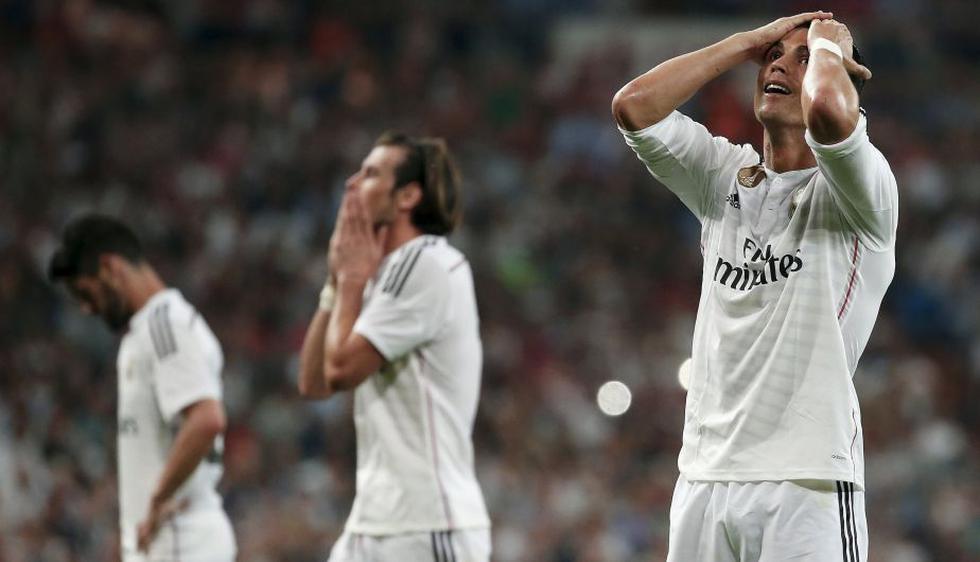 Real Madrid igualó 2-2 ante Valencia y le dice adiós al título de la Liga BBVA. (Reuters)