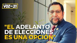 Baltazar Lantarón sobre la crisis política: “El adelanto de elecciones es una opción”