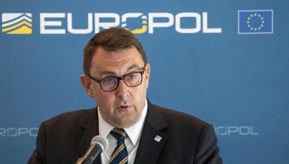 Jean-Philippe Lecouffe, vicedirector de operaciones de Europol. Foto: AFP.