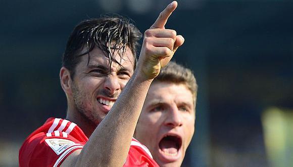 Claudio Pizarro se quedaría en el Bayern Munich. (AFP)
