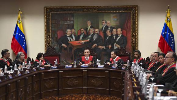 Previamente, el Tribunal Supremo de Justicia de Venezuela ordenó enjuiciar penalmente a diez congresistas de la oposición por los hechos del pasado de 30 de abril. (Foto: AFP)