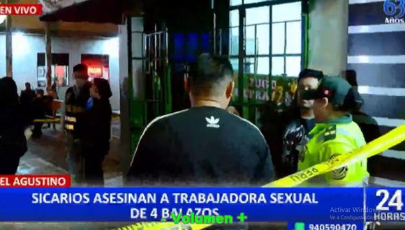 Sicarios asesinan a trabajadora sexual cerca de Puente Nuevo. (Foto: 24 Horas)