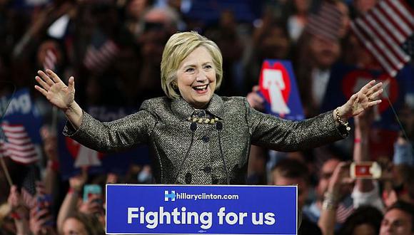 Estados Unidos: Hillary Clinton venció en las primarias demócratas de Connecticut. (AFP)