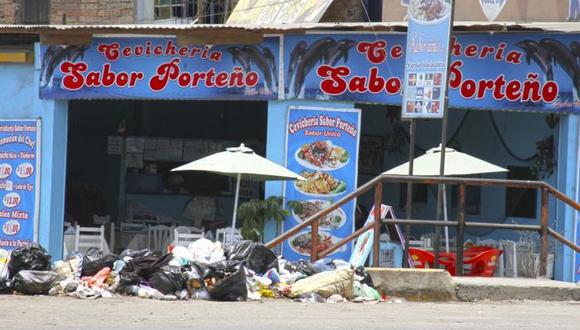 Alcalde de Comas culpó a morosos por acumulación de basura en las calles. (OEFA)