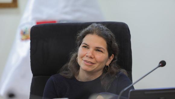 Claudia Dávila defendió el nombramiento de Beder Camacho como asesor del Ministerio de la Mujer y Poblaciones Vulnerables. (Foto: MIMP)