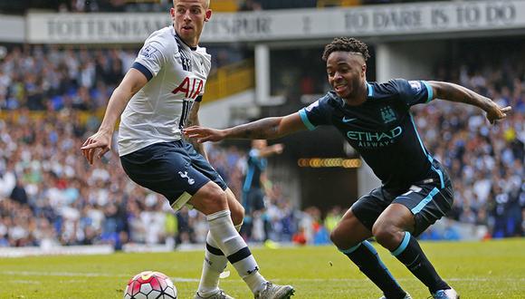 Manchester City vs. Tottenham en Wembley por la Premier League desde las 3:00 p.m. (Foto: Reuters)