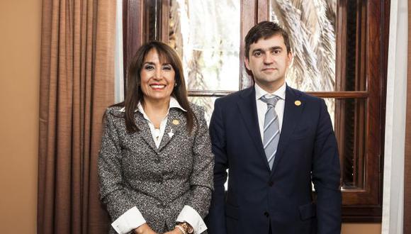 Magali Silva se reunió con Viceministro de Desarrollo Económico de la Federación Rusa, Stanislav Voskresenskiy.