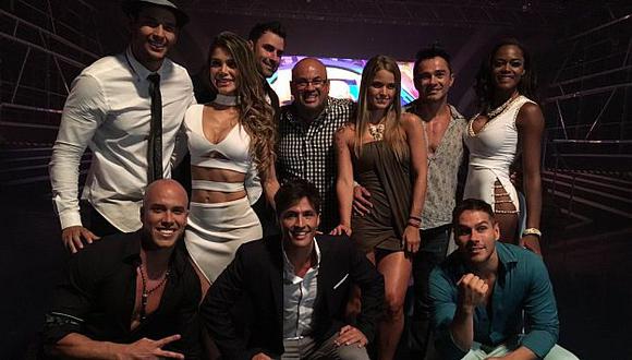 Combate: Vanessa Jerí y Coco Maggio debutaron en reality y presentaron a los nuevos participantes. (ATV)