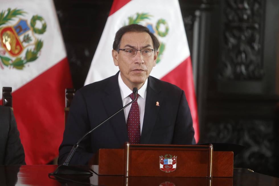 Martín Vizcarra convoca a pleno extraordinario para remover a todos los miembros del CNM. (Mario Zapata/Perú21)