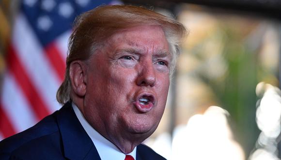 El presidente estadounidense, Donald Trump, advirtió que Irán será responsable ante un posible ataque a la embajada de EE.UU. en Bagdad. (Foto: AFP)