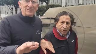 Alejandro Toledo es captado saliendo de la Corte de San Francisco: “No sea impertinente”