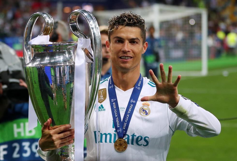 Con Ronaldo en Kiev, Real Madrid venció 3-1 a Liverpool y se consagró tricampeón de la Champions League. (REUTERS)
