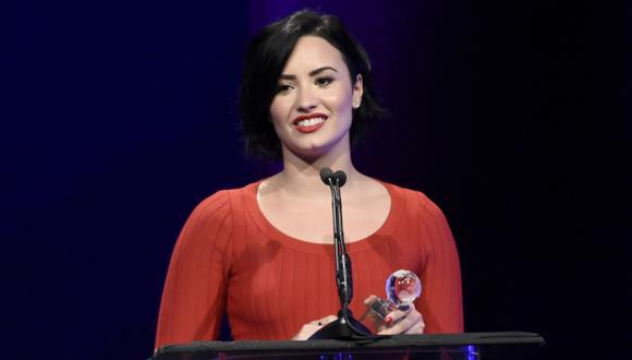 Demi Lovato tuvo que cancelar las grabaciones del nuevo disco. (AP)