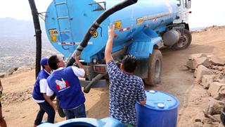 Familias de zonas altas de San Juan de Lurigancho pagan hasta 100% para tener agua potable