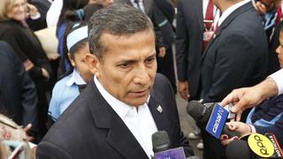 Ollanta Humala: ‘Gobierno vive una ofensiva muy dura’