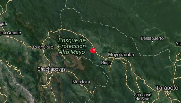 El primero movimiento de produjo a las 3:33 a.m. en Nueva Cajamarca. Tuvo una intensidad de 4.7 grados. (IGP)