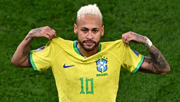 Neymar, capitán de la Selección de Brasil (Foto: AFP).