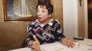 Beatriz Merino pide rectificar elección de la Defensoría y el TC