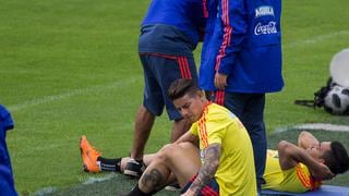 ¿Se quedan sin el '10'? James Rodríguez sufre una fatiga muscular y preocupa a Colombia