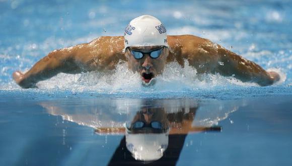 Gigante. Ryan Lochte ganó su primer duelo a Phelps en Londres. (AP)