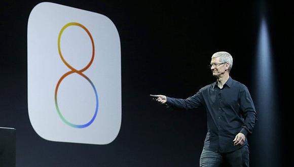 Apple: Tim Cook en la presentación inaugural de la conferencia WWDC. (AP)