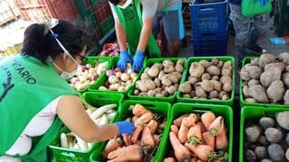 Banco de Alimentos Perú ha recaudado 1,496 toneladas de alimentos durante el estado de emergencia