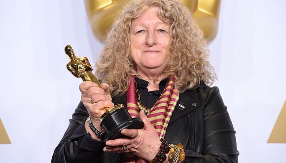 Jenny Beavan, diseñadora de vestuario de 'Mad Max', tras no recibir aplausos en los Oscar: &quot;No me importa&quot; . (AFP)