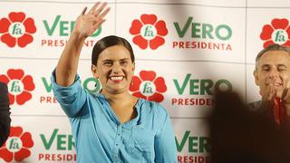 Verónika Mendoza: "Frente Amplio va ganando en 7 regiones, el Perú es valiente"