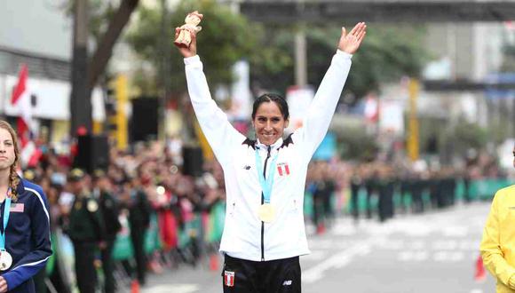 La selección peruana felicitó a los atletas en Lima 2019. (Foto: GEC)