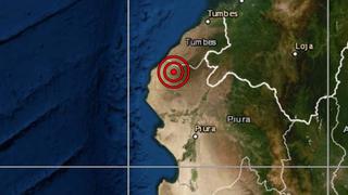 IGP: Dos sismos se reportaron en Piura esta madrugada