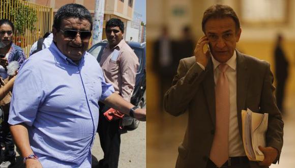 El gobernador Humberto Acuña y el congresista Héctor Becerril se dicen de todo. (USI)