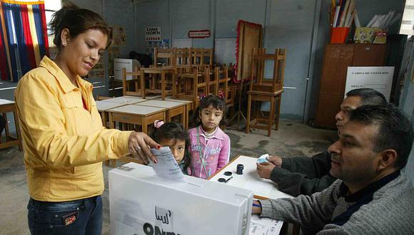 ONPE determinó el orden de las cédulas de votación para el 7 de octubre. (Foto: Andina)