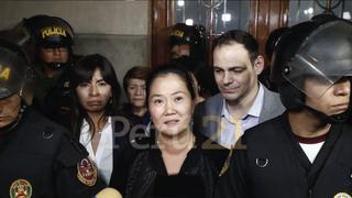 Keiko Fujimori abandonó la Sala Penal: "Han sido 7 días de calvario" [VIDEO]