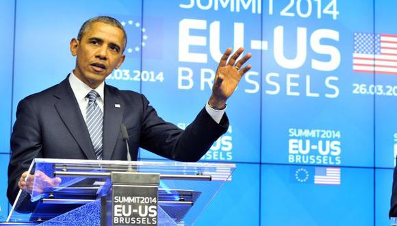 Barack Obama hizo alusión a esta alianza contra Moscú en Bruselas. (AFP)