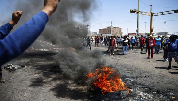 Ica tras manifestaciones. (Foto de Hugo Curotto / AFP)