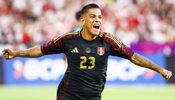 Joao Grimaldo anotó el primer tanto de Perú a los 2 minutos (Foto: GEC).