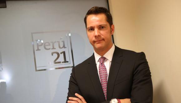 Juan José Garrido Koechlin viene de conducir Rumbo Económico. (Luis Gonzales)