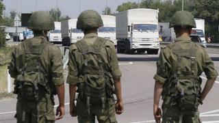 Convoy militar ruso ingresa a territorio ucraniano